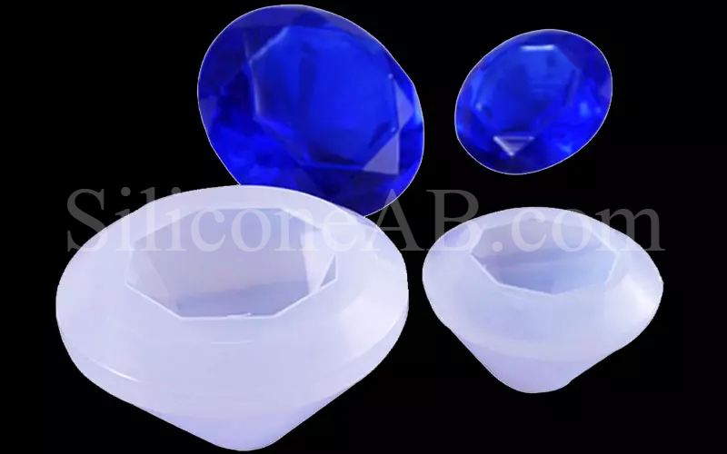 仿真钻石硅胶模具