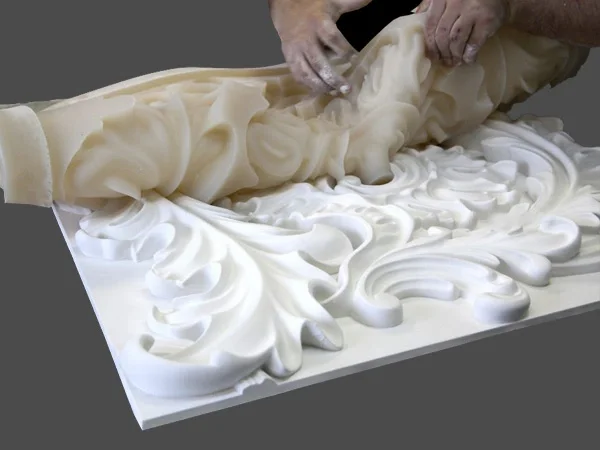 建筑石膏装饰硅胶模具