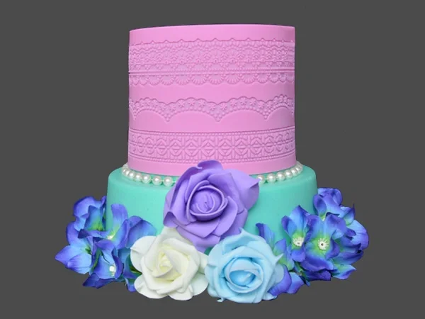 蕾丝装饰硅胶模具