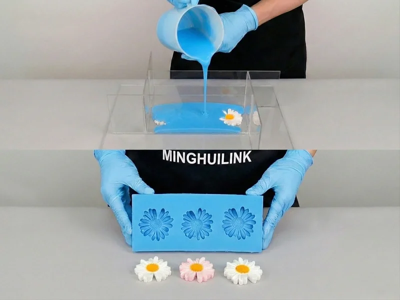 手工DIY制作硅胶模具