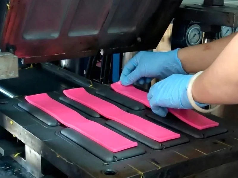 机器模压成型生产工艺